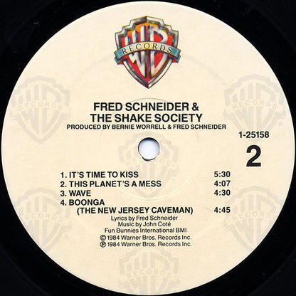 Fred Schneider & The Shake Society - Fred Schneider & The Shake Society