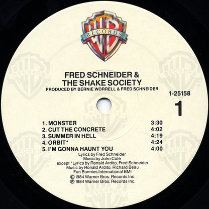 Fred Schneider & The Shake Society - Fred Schneider & The Shake Society