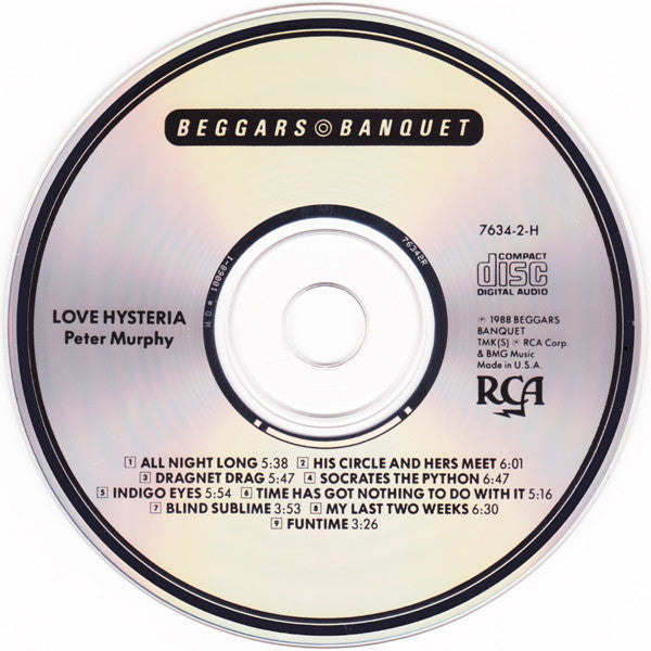 Peter Murphy - Love Hysteria