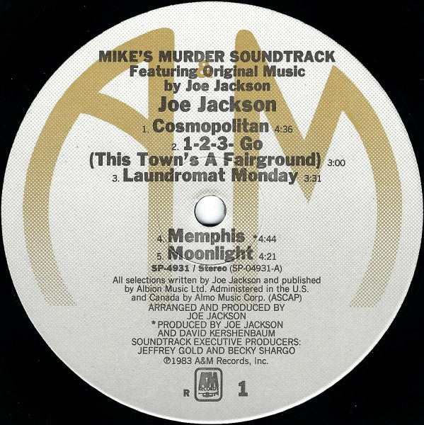 Mike's Murder (The Motion Picture Soundtrack) - secondary
