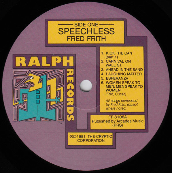 Speechless - secondary