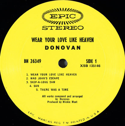 Wear Your Love Like Heaven - secondary