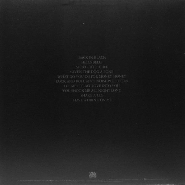 Back In Black - secondary