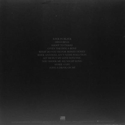 Back In Black - secondary