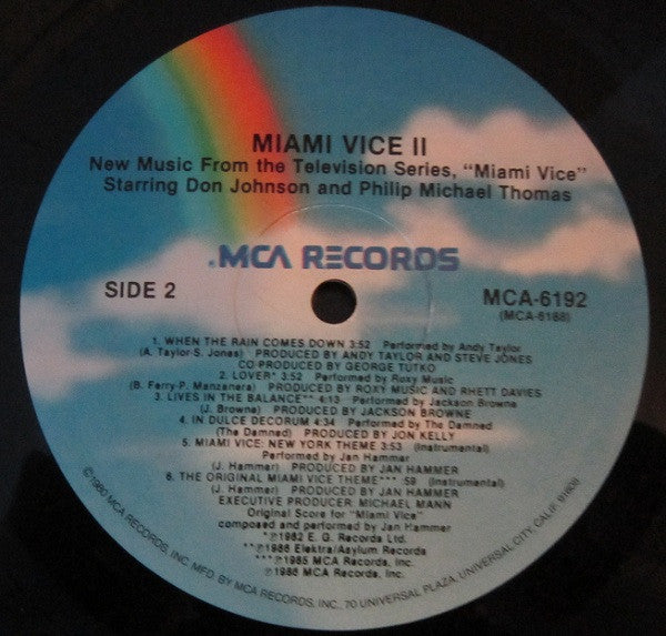 Miami Vice II (New Music From The Television Series, "Miami Vice") - secondary