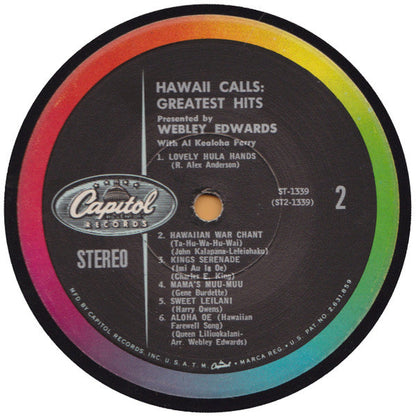 Al Kealoha Perry, Webley Edwards - Hawaii Calls: Greatest Hits