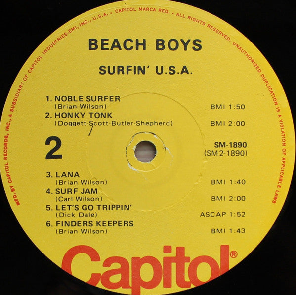 Surfin' USA - secondary