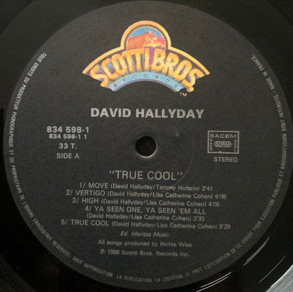 David Hallyday - True Cool