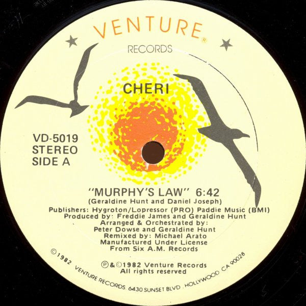 12": Cheri - Murphy's Law