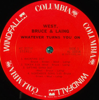 West, Bruce & Laing - Whatever Turns You On