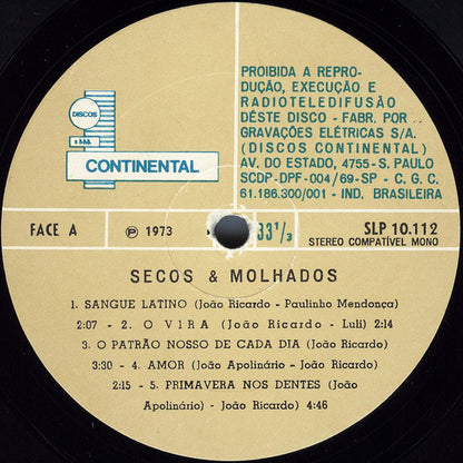 Secos & Molhados - Secos & Molhados