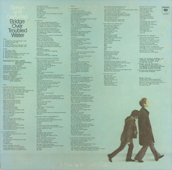 Bridge Over Troubled Water - secondary