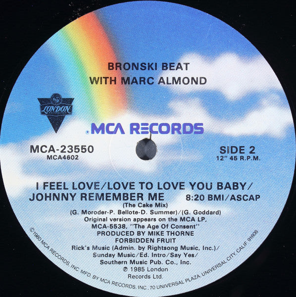 I Feel Love (12" Version) - secondary