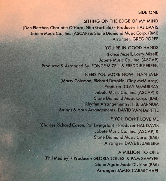 Come Into My Life - secondary