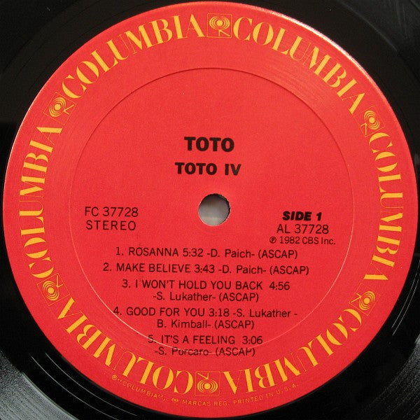Toto IV - secondary