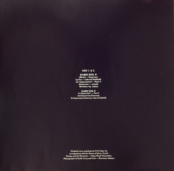 Emerson, Lake & Palmer - Brain Salad Surgery