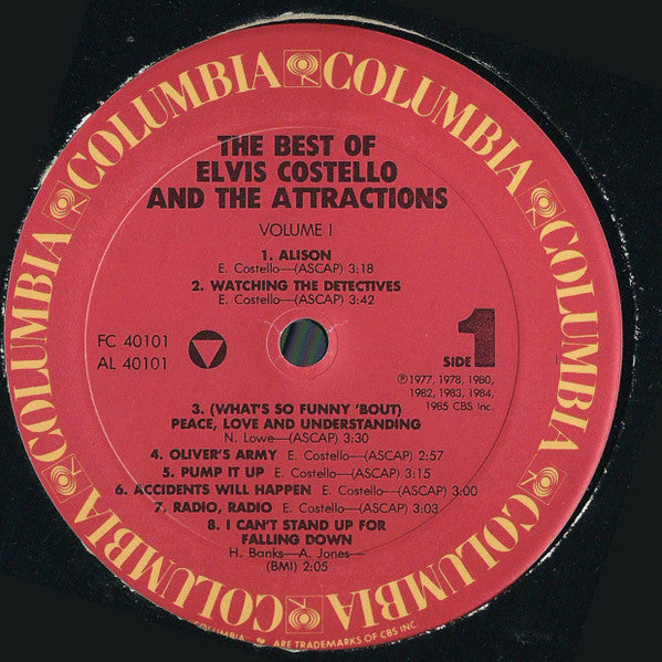Elvis Costello & The Attractions - The Best Of Elvis Costello And The Attractions
