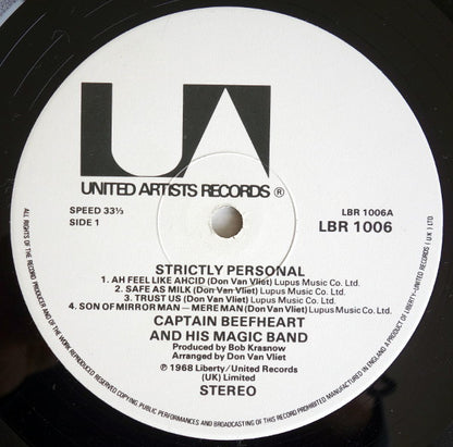 Captain Beefheart, The Magic Band - Strictly Personal