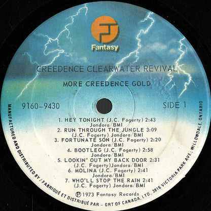 More Creedence Gold - secondary