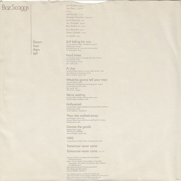 Down Two Then Left - secondary