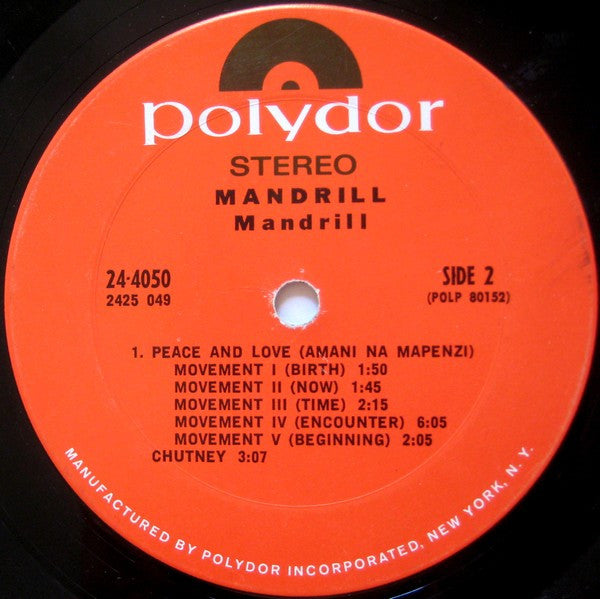 Mandrill - secondary