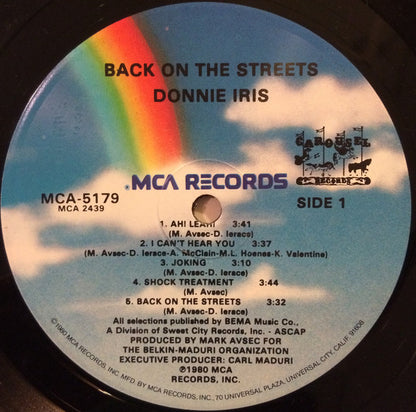 Back On The Streets - secondary