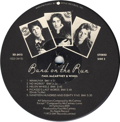 Band On The Run - secondary