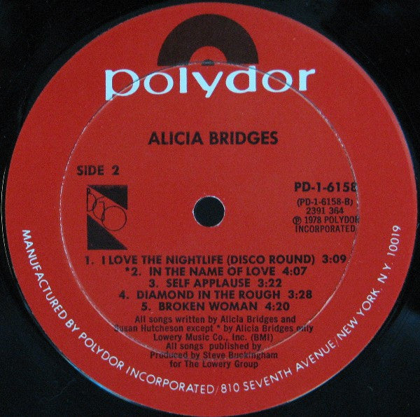 Alicia Bridges - secondary