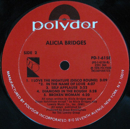 Alicia Bridges - secondary