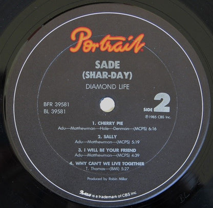 Sade - Diamond Life