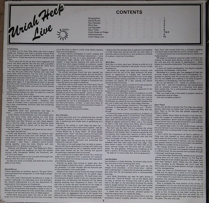 Uriah Heep Live - secondary