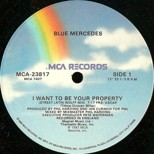 I Want To Be Your Property (DEF B4 Dishonour Mix) - secondary