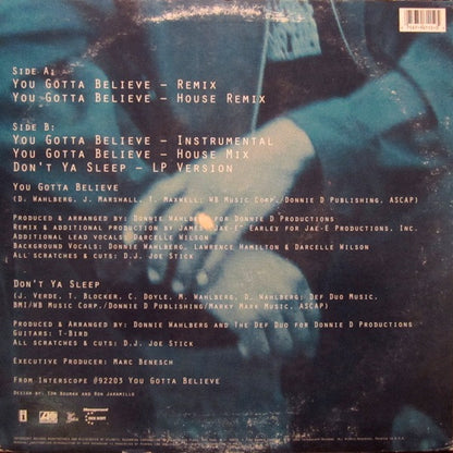 You Gotta Believe - secondary
