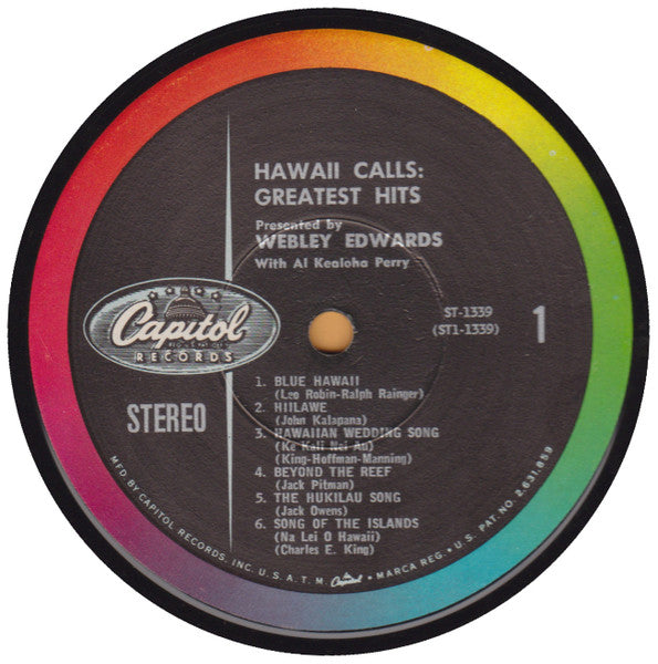 Al Kealoha Perry, Webley Edwards - Hawaii Calls: Greatest Hits