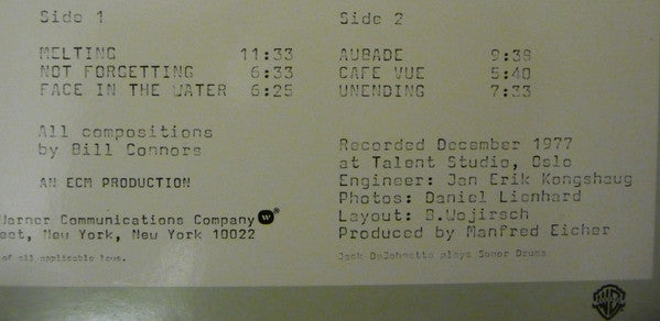 Bill Connors - Of Mist And Melting