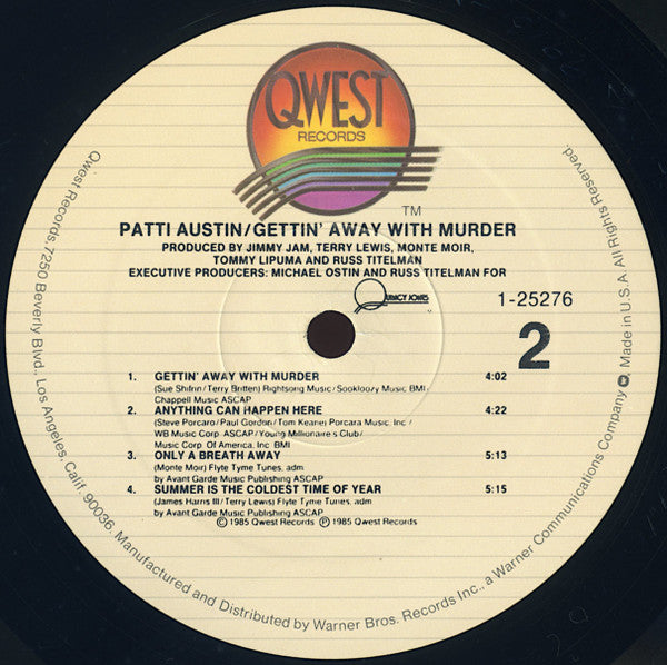 Gettin' Away With Murder - secondary