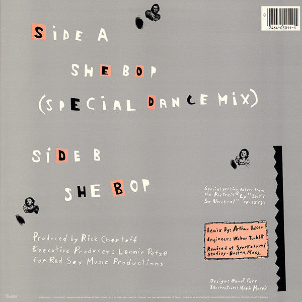 12" Single: Cyndi Lauper - She Bop