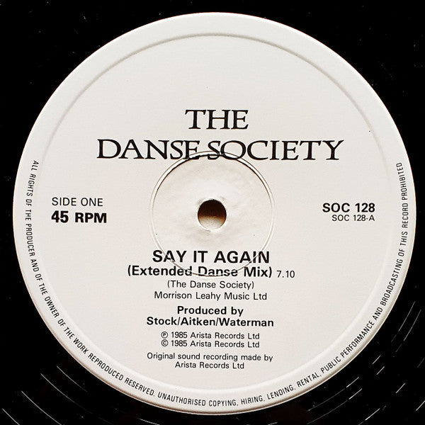 Say It Again - secondary