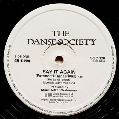 Say It Again - secondary