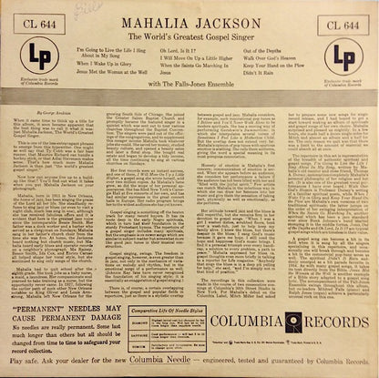 Mahalia Jackson - The World's Greatest Gospel Singer