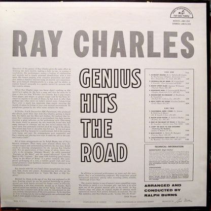 Ray Charles - The Genius Hits The Road