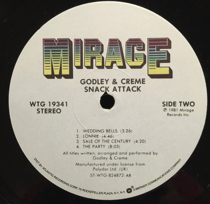 Godley & Creme - Snack Attack
