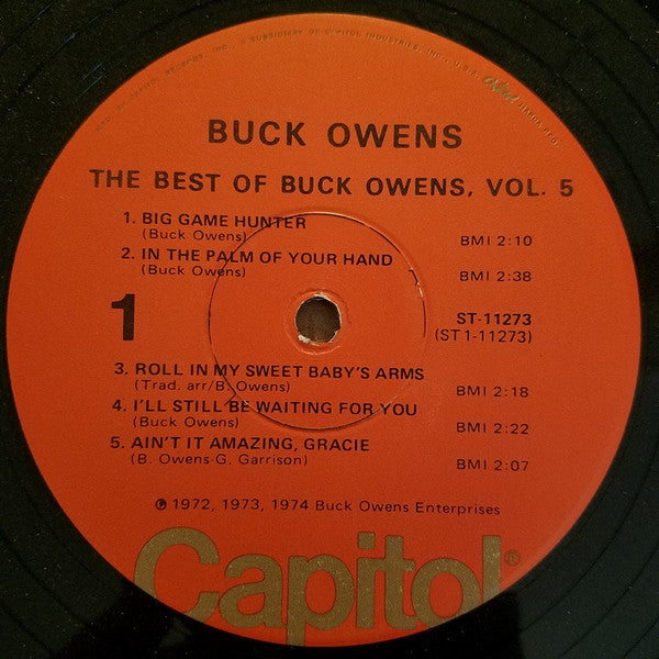 Buck Owens - The Best Of Buck Owens, Vol. 5