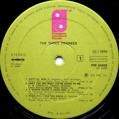 The Three Degrees - The Three Degrees