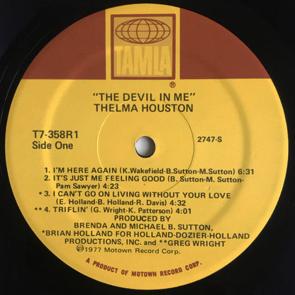 Thelma Houston - The Devil In Me