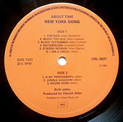 New York Gong - About Time