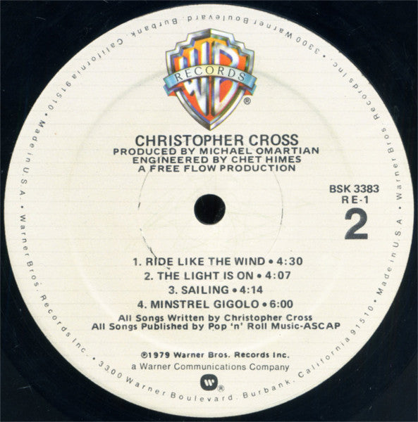 Christopher Cross - secondary
