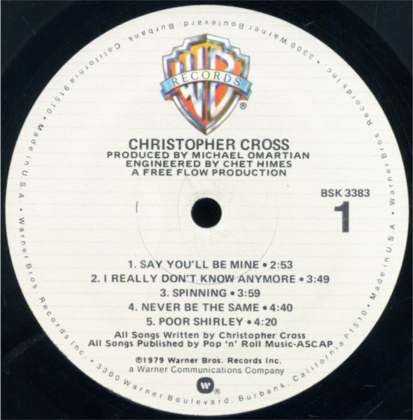 Christopher Cross - secondary