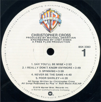 Christopher Cross - secondary