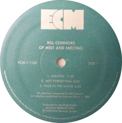 Bill Connors - Of Mist And Melting